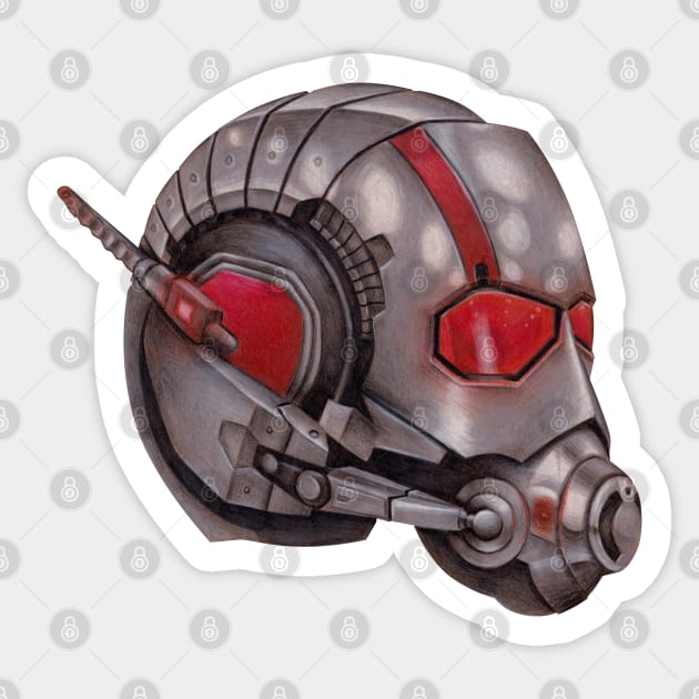 Ant-Man Sticker by Jomeeo